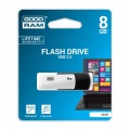  Atmintinė USB 2.0 GOODRAM UCO2 8GB, juoda/balta sp.