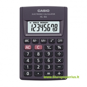 Skaičiuotuvas CASIO HL-4A