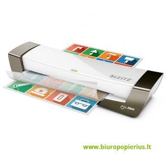  Laminavimo aparatas LEITZ iLAM OFFICE, A4, sidabro sp.