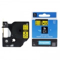  Pakaitalas Juostelė DYMO D1, 9 mm x 7 m, juoda ant geltonos
