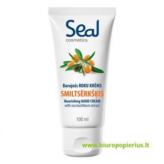  Maitinantis rankų kremas SEAL su šaltalankių ekstraktu, 100ml