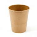  Vienkartiniai popieriniai puodeliai karštiems gėrimams, 250 ml, (pak.- 50 vnt.), rudi