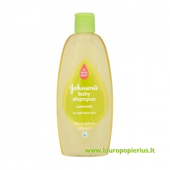  Šampūnas JOHNSON’S BABY su ramunėlių ekstraktu, 500 ml