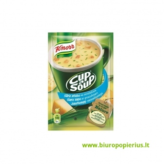 Sūrio sriuba KNORR, su skrebučiais, 22 g - 4 pak.