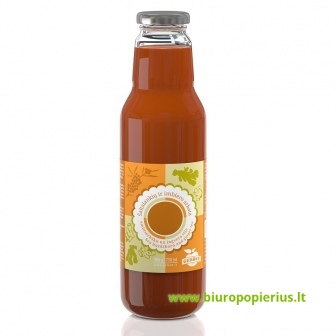  Šaltalankių ir imbiero arbata SKANOVĖ, 900 g / 750 ml