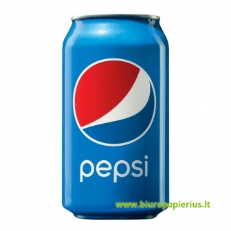  Gazuotas gėrimas PEPSI COLA, 0,33 l, skardinė D