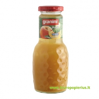 Persikų nektaras GRANINI, 0.25 L, stiklinis butelis D