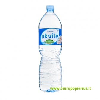  Natūralus mineralinis vanduo AKVILĖ, negazuotas, 1,5 l, PET D