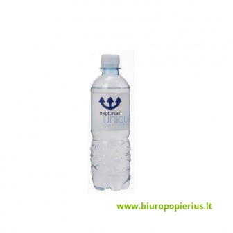  Mineralizuotas vanduo NEPTŪNAS UNIQUE, 0.5 l, gazuotas, PET D