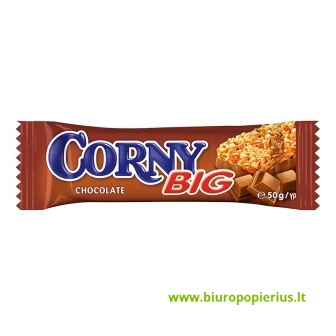  Javainių batonėlis CORNY BIG, pieninio šokolado, 50 g - 2 vnt.