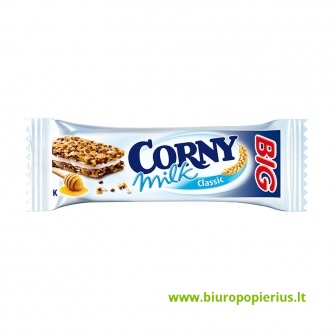  Javainių batonėlis CORNY BIG MILK, su pieno kremu, 40 g - 2 vnt.