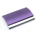  Vizitinių kortelių dėklas CAPRI, violetinės spalvos