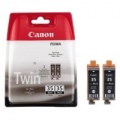 Canon PGI-35 ink cartridge, black, twin pack Juoda, 9,3 ml x2