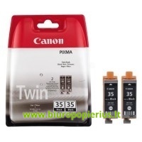Canon PGI-35 ink cartridge, black, twin pack Juoda, 9,3 ml x2