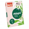  Spalvotas popierius REY ADAGIO 07, A3, 80 g/m2, 500 lapų, šviesiai rožinė