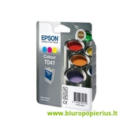 Epson T041 Trispalvė, 300 psl.