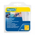  Klijų lazdelės RAPID D7, 7 mm skersmuo, 6,5 cm ilgis, 125 g, skaidrios