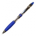  Automatinis tušinukas CLARO RETRO CHROME 0.7 mm, mėlyna sp. - 12 vnt.