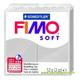  Modelinas FIMO SOFT, 56 g, delfinų pilka sp.