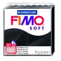  Modelinas FIMO SOFT, 56 g, juoda sp.