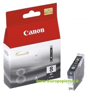 Canon CLI-8Bk Juoda, 420 psl.