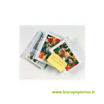  Įmautė dokumentams ESSELTE, A4, 55 mikr.,(pak. -100 vnt.), skaidri