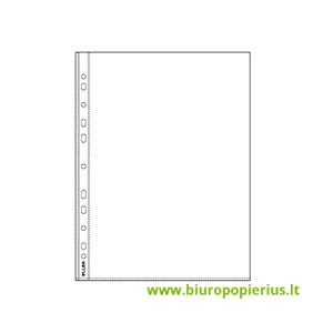  Įmautė dokumentams ELLER, A4, 40 mikr., (pak. -100 vnt.),  skaidri