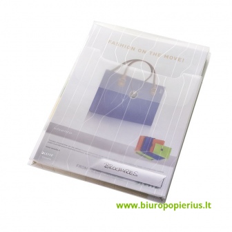  Aplankas dokumentams su praplatėjimu LEITZ COMBIFILE, (pak. - 3 vnt.), skaidrus