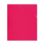  Dėklas dokumentams L forma A4, 115 mik., (pak. - 50 vnt.), raudonas