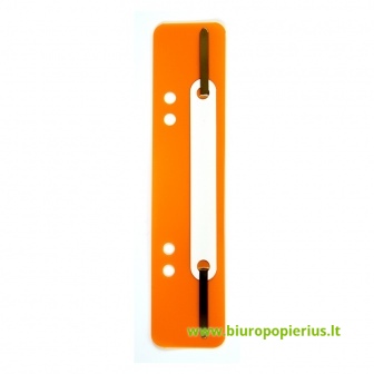  Įsegėlės segtuvams,  (pak. -25 vnt.), oranžinės