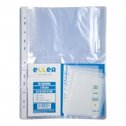  Įmautė dokumentams ELLER, A4, 85 mikr., (pak. - 50 vnt.), skaidri