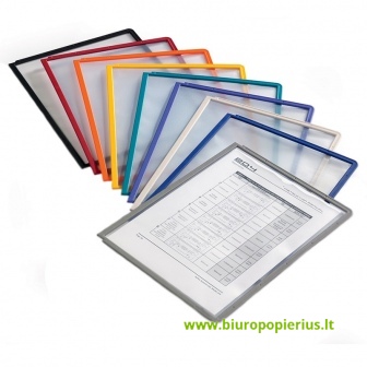  Reklaminio stovo įmautės DURABLE SHERPA, (pak. - 5 vnt.), žalios