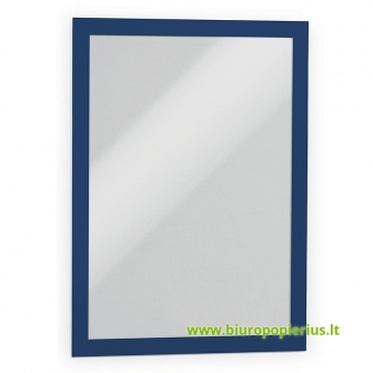  Rėmelis dokumentams DURABLE DURAFRAME®, A4,  (pak. -2 vnt.), tamsiai mėlynas