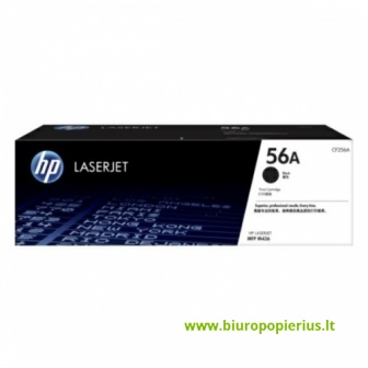 HP Cartridge No.56A Black (CF256A), 7400 psl. 
