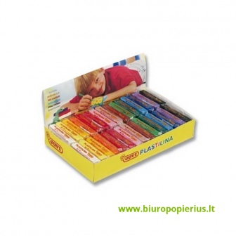  Plastilinas JOVI, 50 g., įvairių spalvų