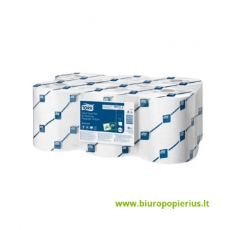  Rankų valymo popierius TORK elektriniams dozatoriams 471113, 2 sl., 9.5 cm x 143 m, balta sp., 6 vnt