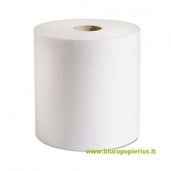  Pramoninis valomasis popierius GRUINE, 2sl., 26 cm x 250m, 100% celiuliozė, balta sp., 2 vnt