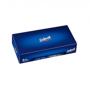 Vienkartinės nosinaitės SELPAK Standart, 3 sl., 50 serv./pak.