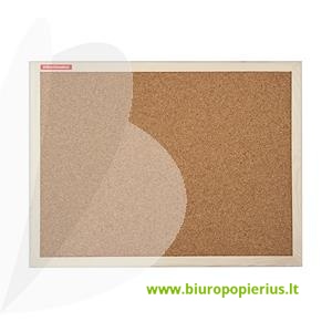  Kamštinė lenta MEMOBOARDS, 180x120 cm, medinis rėmas