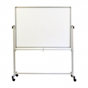  Dvipusė vartoma magnetinė lenta MEMOBOARDS BASIC, 200x100 cm, mobili