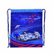  Maišelis sportinei aprangai SB-01 YES Formula-race, 40 x 34 cm, mėlyna sp.