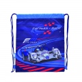  Maišelis sportinei aprangai SB-01 YES Formula-race, 40 x 34 cm, mėlyna sp.