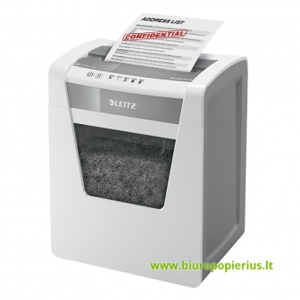  Dokumentų naikiklis LEITZ IQ Office, P4, 23L, 4x40mm, 15 lapų/80gsm