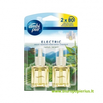  Elektrinio oro gaiviklio pakeitiklis AMBI PUR Japan Tatami, 2X20 ml