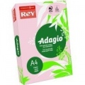  Spalvotas pop.REY ADAGIO 07, A4, 80 g/m2, 500 l., pastel šviesiai rožinės spalvos