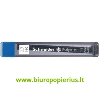  Šerdėlės automatiniams pieštukams SCHNEIDER, 0,7 mm, HB