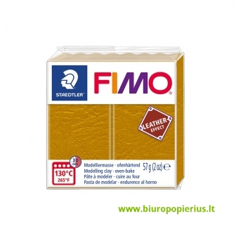  Modelinas FIMO, odos efektas, ochros geltona sp.