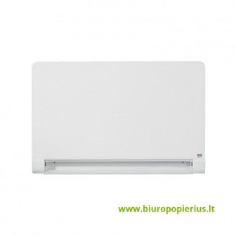  Plačiaekranė stiklinė magnetinė lenta NOBO DIAMOND 57", 126x71 cm, balta sp.