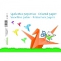  Spalvotas popierius, A4, 70 g/m2, 8 lapai - 2 vnt.