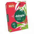  Spalvotas pop.REY ADAGIO 22, A4, 80 g/m2, 500 l., intensyvios raudonos sp.